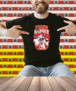 Throw Harder Baseball Flames MLB Shirt