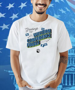 Timberwolves Greetings From The 2025 Western Conference Finals Shirt
