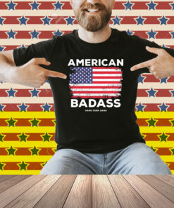 Tom Macdonald American Badass Hang Over Gang Flag Shirt