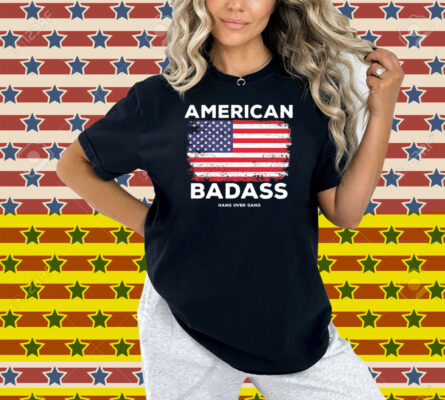 Tom Macdonald American Badass Hang Over Gang Flag Shirt