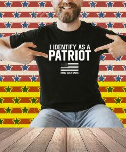 Tom Macdonald I Identify As A Patriot Hang Over Gang American Flag Shirt
