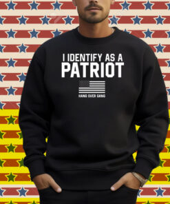 Tom Macdonald I Identify As A Patriot Hang Over Gang American Flag Shirt