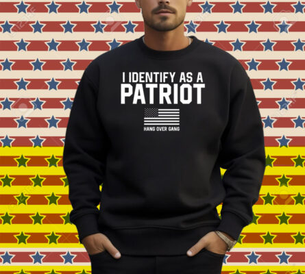 Tom Macdonald I Identify As A Patriot Hang Over Gang American Flag Shirt