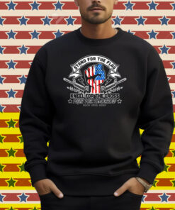 Tom Macdonald Stand For The Flag Kneel For The Cross Fight For Tomorrow Hang Over Gang American Flag Skeleton Shirt