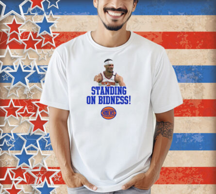 Tracy Morgan Wearing Josh Hart Bleeding On Shirt