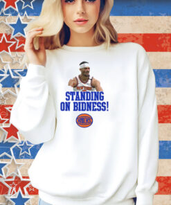 Tracy Morgan Wearing Josh Hart Bleeding On Shirt