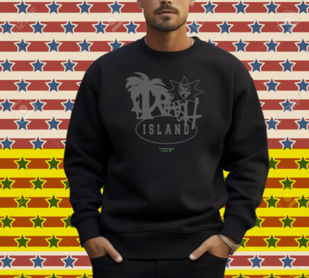 Trash Island Logo Black New Shirt