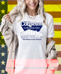TravisKelces Wearing The Coliseum In Richfield, Ohio The Palace On The Prairie Shirt