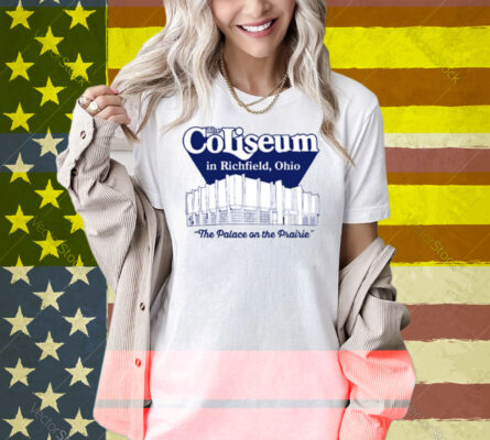 TravisKelces Wearing The Coliseum In Richfield, Ohio The Palace On The Prairie Shirt