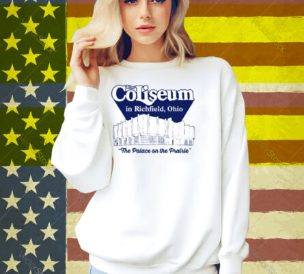 TravisKelces Wearing The Coliseum In Richfield, Ohio The Palace On The Prairie Shirt