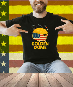 Trump Golden Dome Hair Shield USA Shirt