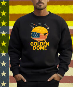 Trump Golden Dome Hair Shield USA Shirt