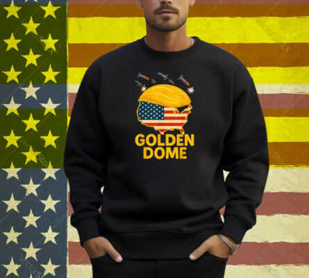Trump Golden Dome Hair Shield USA Shirt