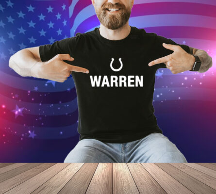 Tyler Warren Wearing Colts Warren Shirt
