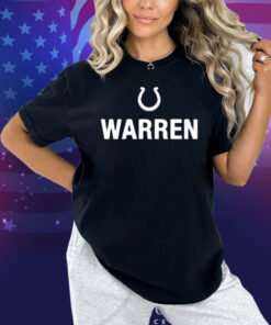 Tyler Warren Wearing Colts Warren Shirt