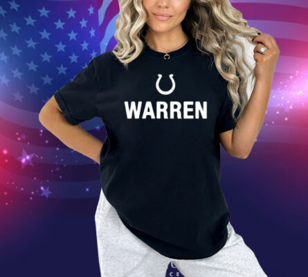 Tyler Warren Wearing Colts Warren Shirt
