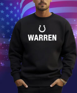 Tyler Warren Wearing Colts Warren Shirt