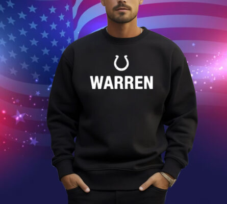 Tyler Warren Wearing Colts Warren Shirt