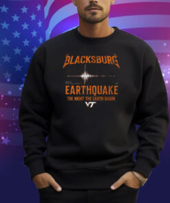 Virginia Tech Blacksburg Earthquake Shirt