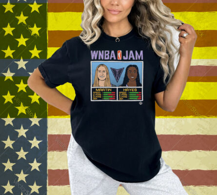 Women's WNBA Jam Valkyries Martin And Hayes Shirt