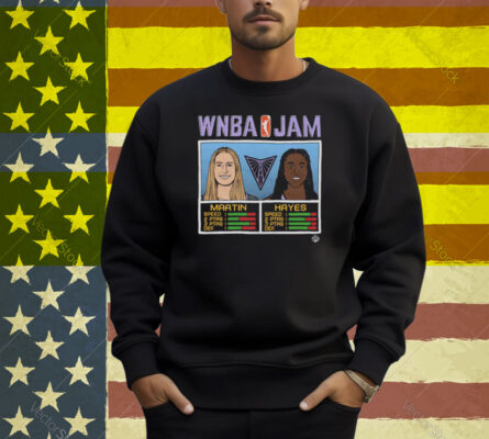 Women's WNBA Jam Valkyries Martin And Hayes Shirt
