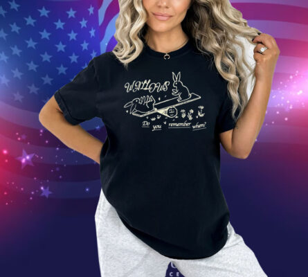 Wallows Do You Remember When Bunny Shirt