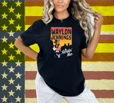 Waylon Jennings Wrangler The Ramblin’ Man Shirt
