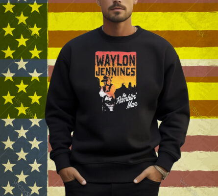 Waylon Jennings Wrangler The Ramblin’ Man Shirt