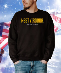 West Virginia Baseball Logo Stack T-Shirt