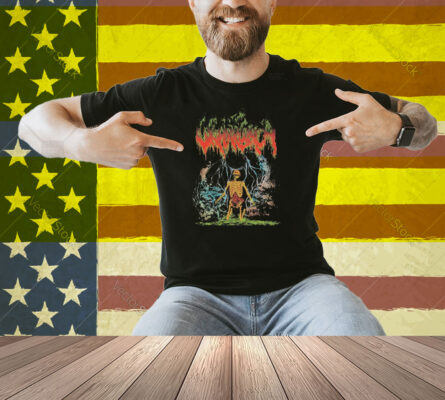 Wharflurch Psychedelic Fright Skeleton Shirt