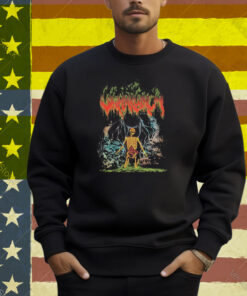 Wharflurch Psychedelic Fright Skeleton Shirt