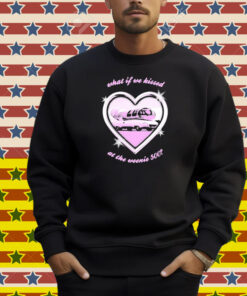 What If We Kissed At The Weenie 500 Kissin At The Race Heart Shirt