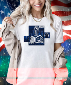 Wolves Back Meanwhile In The Streets Of Minneapolis Shirt