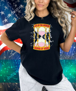 XPLR Live In The Moment Dumb And Wise Hourglass Shirt