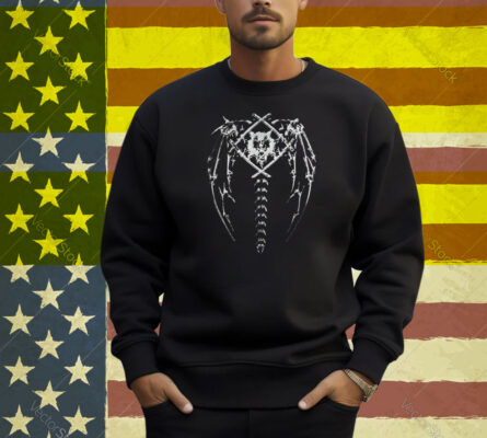 Xavier Wulf The Hollowsquad LA Chrome Spine Shirt