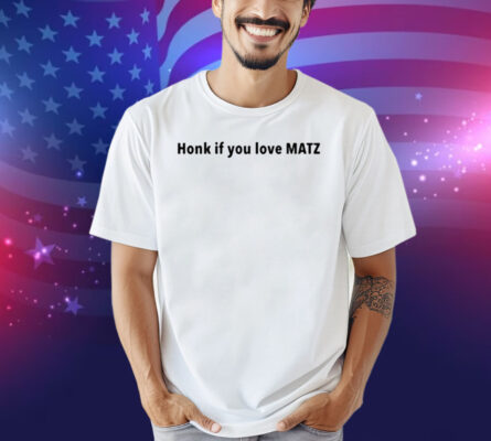 Yunho Is My Close Personal Friend Honk If You Love Matz Shirt