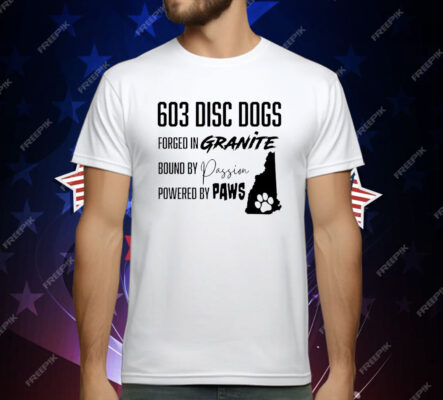 603 Disc Dogs Forced In Granite T-Shirt