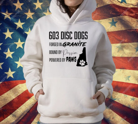 603 Disc Dogs Forced In Granite T-Shirt