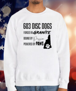 603 Disc Dogs Forced In Granite T-Shirt