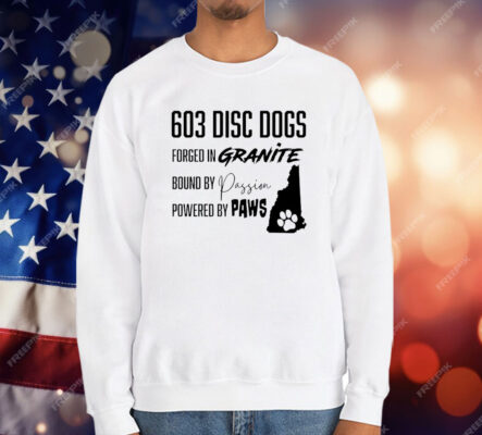 603 Disc Dogs Forced In Granite T-Shirt
