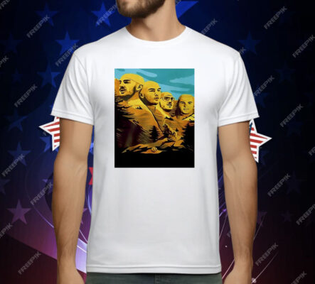 Alex Caruso’s Head On Every Spot On Mount Rushmore A T-Shirt