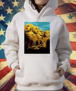 Alex Caruso’s Head On Every Spot On Mount Rushmore A T-Shirt