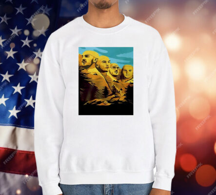 Alex Caruso’s Head On Every Spot On Mount Rushmore A T-Shirt