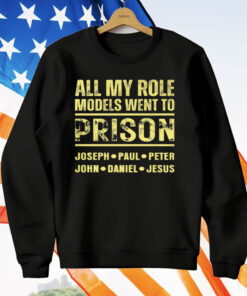 All My Role Models Went to Prison T-Shirt