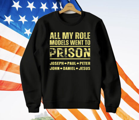 All My Role Models Went to Prison T-Shirt