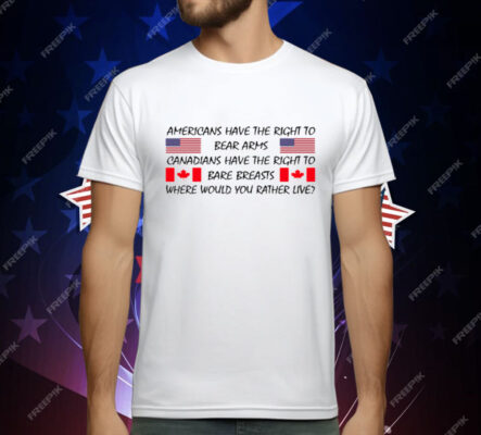 Americans Have The Right To Bear Arms Canadians Premium Youth T-Shirt