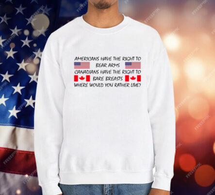 Americans Have The Right To Bear Arms Canadians Premium Youth T-Shirt