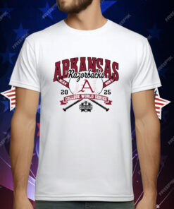 Arkansas Razorbacks College World Series 2025 T-Shirt