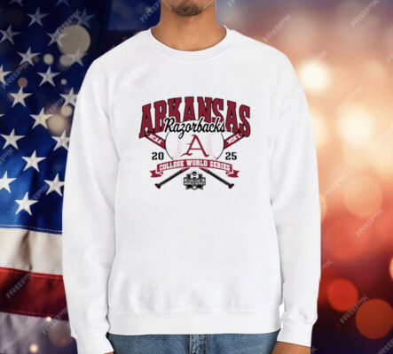 Arkansas Razorbacks College World Series 2025 T-Shirt