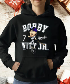 Bobby Witt Jr. Kansas City Royals Caricature T-Shirt